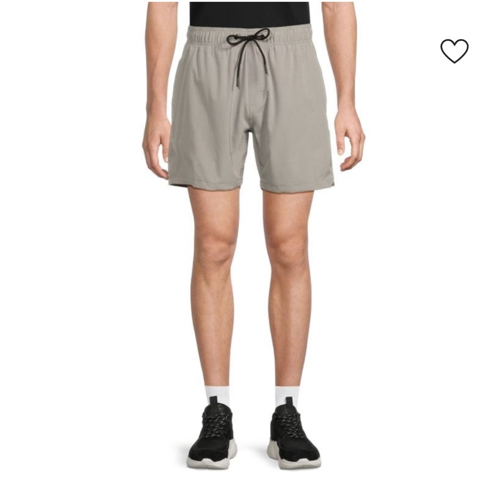 Onia | Men’s Light Gray Drawstring Swim Trunks Shorts Size M NWT
